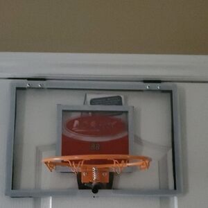 Mini Basketball Hoop with Orange Rim